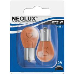 Neolux žiarovka 12V 21W BAU15s N581 orange 02B