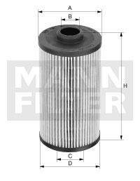 filter olejový mann HU 934x