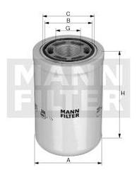 filter olejový mann WH 1257/1