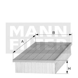 filter vzduchový mann C 2860/3