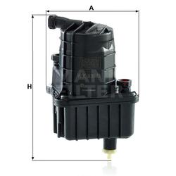 filter paliva mann WK 939/3