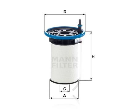 filter paliva mann PU 7005