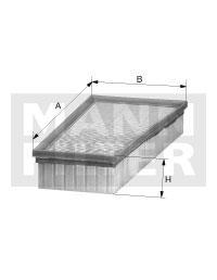 filter vzduchový mann C 27124/1