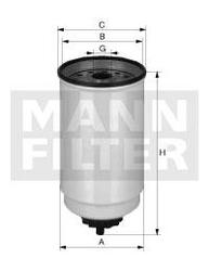 filter paliva mann WK 880