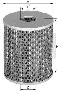 filter paliva mann P 725x