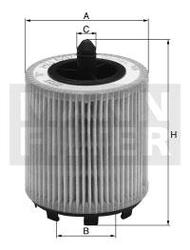 filter olejový mann HU 719/7x