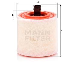 filter vzduchový mann C 16012