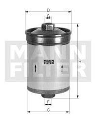 filter paliva mann WK 612/5