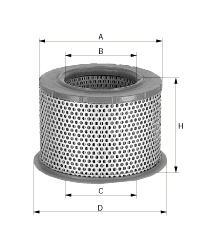 filter vzduchový mann C 23115