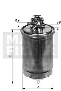 filter paliva mann WK 841