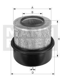 filter vzduchový mann C 291219/1