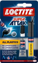 LOCTITE Super Attak All Plastics + aktivátor 2g/4ml
