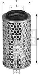 filter vzduchový mann C 25429 =zrušený= V 17