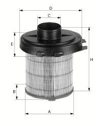 filter vzduchový mann C 1468/2