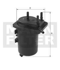 filter paliva mann WK 939/4