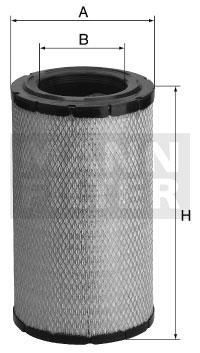 filter vzduchový mann C 13145/2