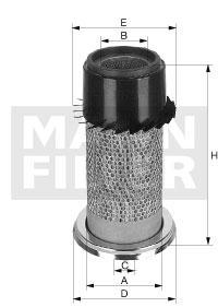 filter vzduchový mann C 28357