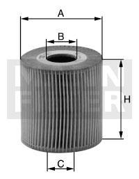 filter olejový mann HU 718/1y