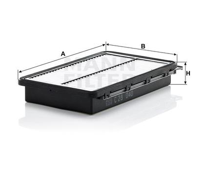 filter vzduchový mann C 28040