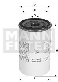 filter olejový mann LB 950/20