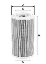 filter vzduchový mann C 1577