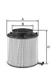 filter vzduchový mann C 16134/2 = C 16134/1