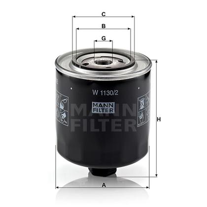 filter olejový mann W 1130/2