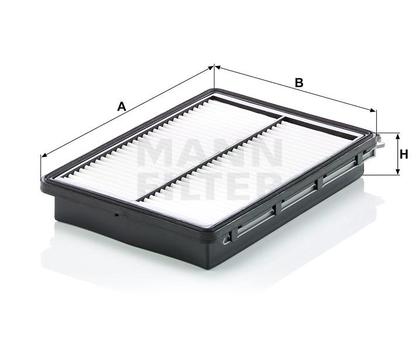 filter vzduchový mann C 28036