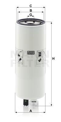 filter paliva mann WK 9020x