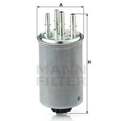 filter paliva mann WK 829/4