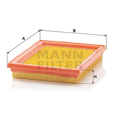filter vzduchový mann C 2237