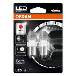 Osram LEDriving Premium P21/5W 12V 2W BAY15D Red  blister (1557R-02B)