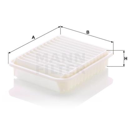 filter vzduchový mann C 25654