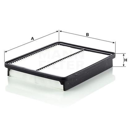 filter vzduchový mann C 27050
