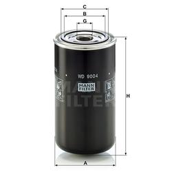 filter olejový mann WD 9004