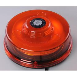 maják LED magnetický 12V-24V oranžový nízky 48 SMD5730