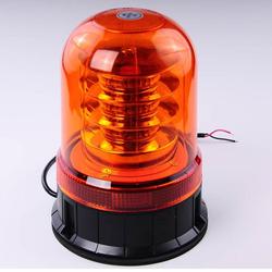 maják LED magnetický 12V-24V oranžový 18LED*3W