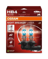 Osram HB4 12V 51W P22d NIGHT BREAKER LASER 2ks/balenie