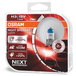 Osram Night Breaker Laser H3 +150% 12V 55W 2ks/balenie