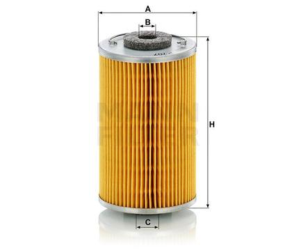 filter paliva mann P 707x