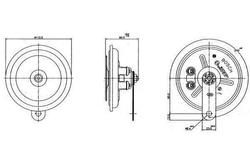 Bosch - klaksón 24V
