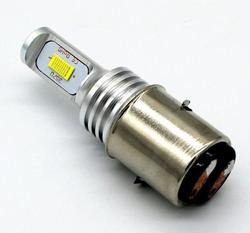 AUTOLAMP LED 12V-24V 35W/25W BA20d čirá