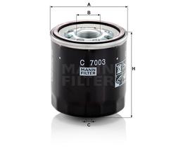 filter vzduchový mann C 7003