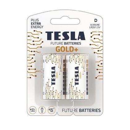 TESLA GOLD+ D Alkaline 2ks blister