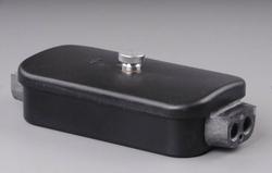 Svorkovnica 2x6-polová s krytom a gum.priechodkami